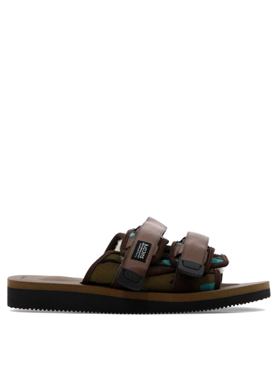 Suicoke "moto Mab Pt04" Sandals In Brown