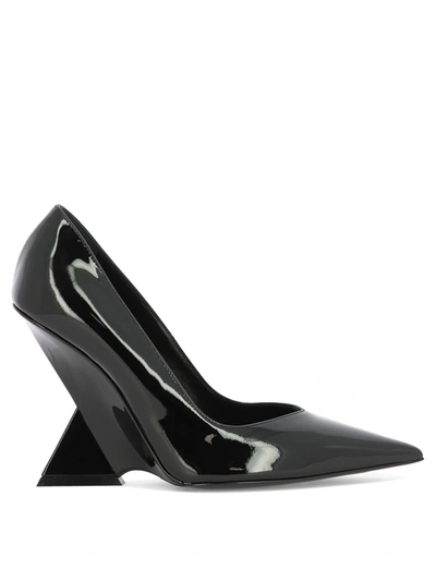 Attico The  Patent Leather Cheope Pumps Women In Black