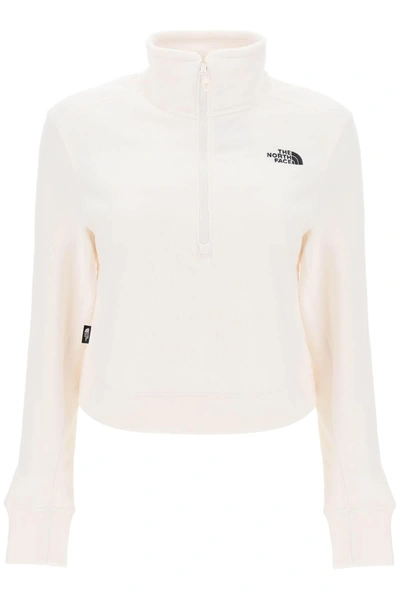 THE NORTH FACE THE NORTH FACE GLACER CROPPED FLEECE SWEATSHIRT