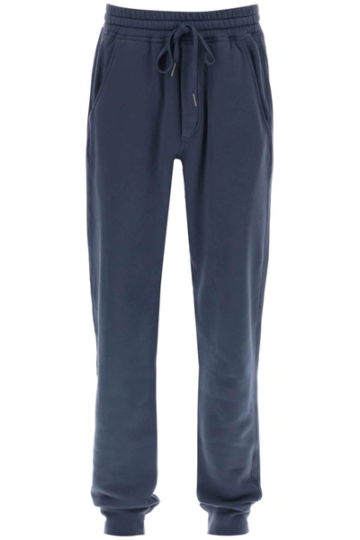 Tom Ford Man Blue Cotton Joggers