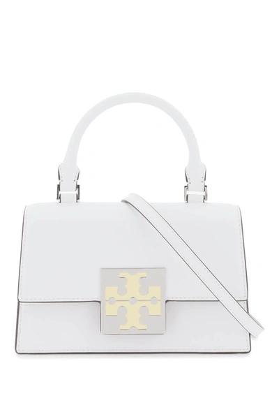 Tory Burch 'bon Bon' Top-handle Mini Bag In White