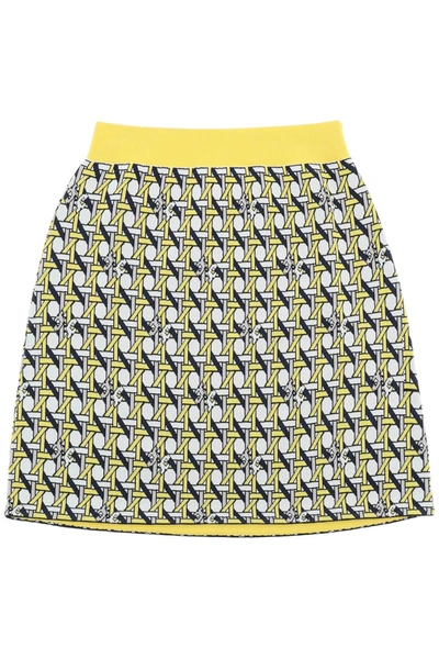 Tory Burch Mini Skirt In Yellow