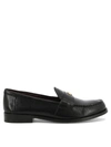 Rick Owens Drkshdw Perry Leather Loafers In Black