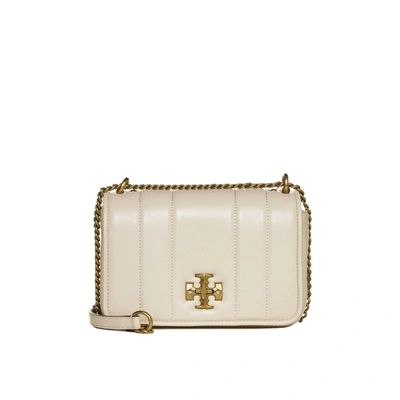 Tory Burch Kira Leather Bag In Beige