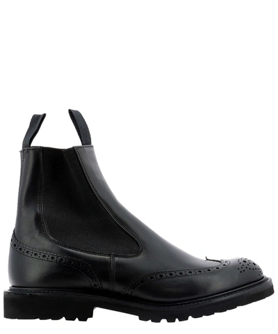 Tricker's Henry Country Dealer Ankle Boots In Black