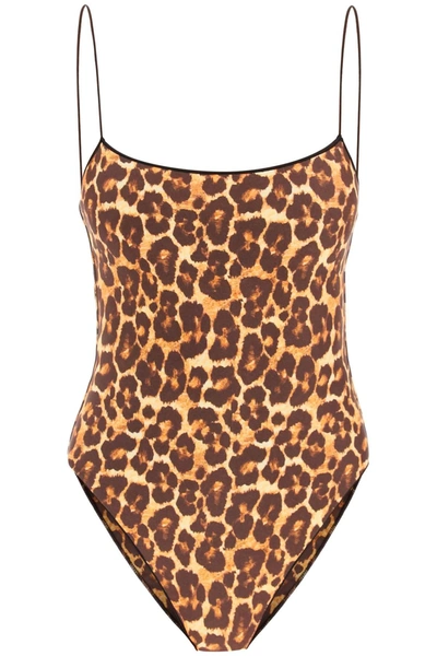 Tropic Of C The C Recycled Tech One Piece Swimsuit In Brown