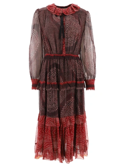 Ulla Johnson Reina Dress In Bordeaux