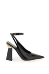 Valentino Garavani Hyper One Stud Pumps In Patent Leather In Black