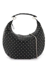 VALENTINO GARAVANI VALENTINO GARAVANI LEATHER 'ROCKSTUD SPIKE' HOBO BAG