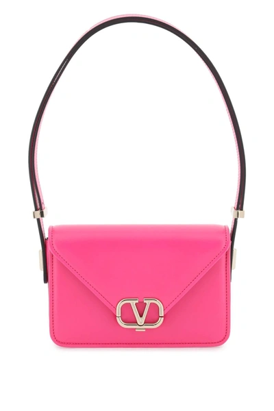 Valentino Garavani Small Shoulder Letter Bag In Multicolor