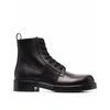 VALENTINO GARAVANI VALENTINO GARAVANI VALENTINO GARAVANI LEATHER LOGO BOOTS