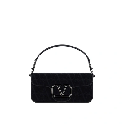 Valentino Garavani Garavani Locò Shoulder Bag In Black