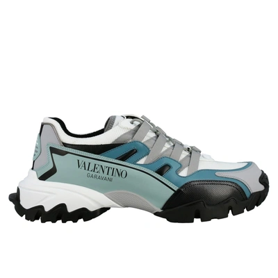 Valentino Garavani Valentino Logo Climbers Sneakers In Grey