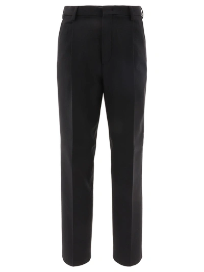 Valentino "pink Pp" Trousers In Black