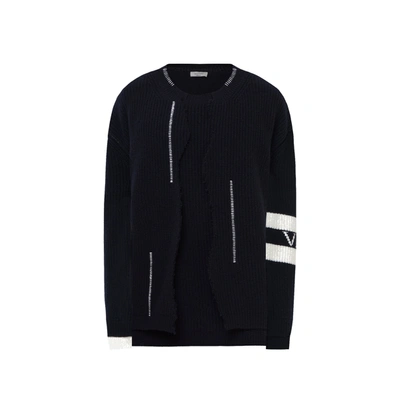 Valentino Tilde Sweater In Black