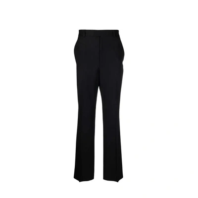 Valentino Wool Trousers In Neutrals