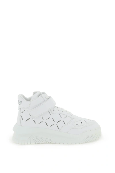 VERSACE VERSACE 'ODISSEA' SNEAKERS WITH CUT OUTS