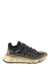 Versace Trigreca Low-top Sneakers In Black