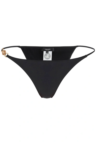 Versace Medusa Bikini Bottom In Black