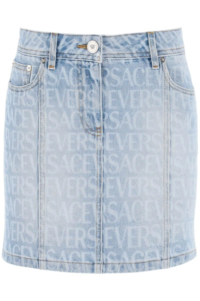 Versace Skirts In Light Blue (blue)