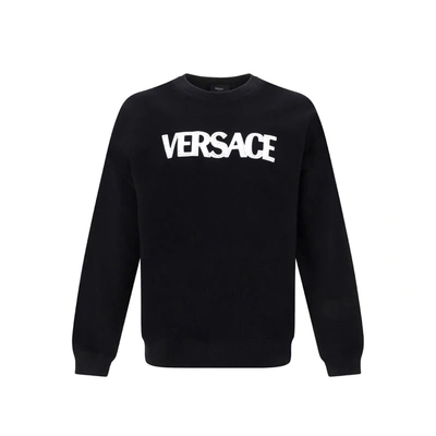 VERSACE VERSACE VERSACE LOGO SWEARTSHIRT