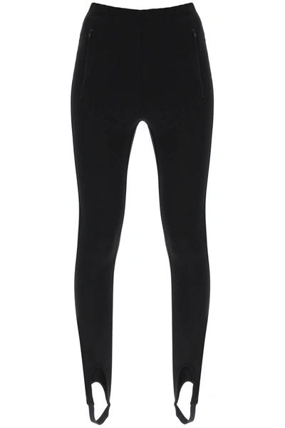 Wardrobe.nyc High-waisted Stirrup Leggings In Black