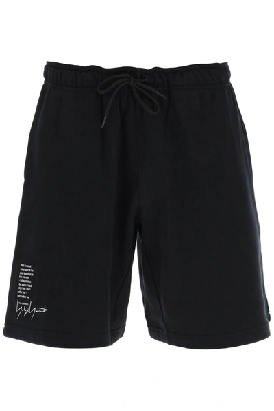 Yohji Yamamoto X New Era Track Shorts In Black