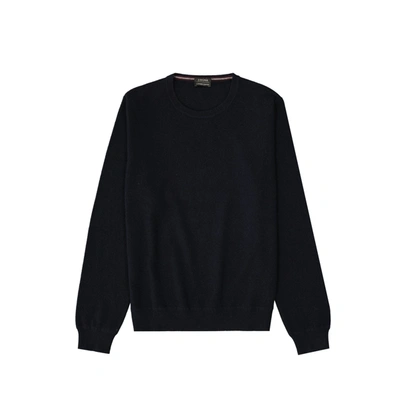 Z Zegna Cashmere Jumper In Blue