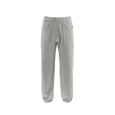 Zegna Cotton Sweatpants In Grey