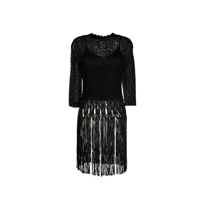 Zimmermann Knitted Jumper In Black