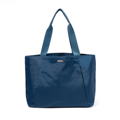 Baggallini Multi Compartment Tote Bag In Blue