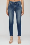 MOUSSY CLARENCE SKINNY JEANS IN LIGHT BLUE