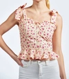 THE SHIRT THE KELLY SHIRT IN BLUSH FLORAL