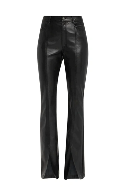 Cinq À Sept Faux Leather Shanis Trouser In Black