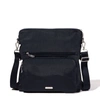 Baggallini Fold Over Multi Crossbody Bag In Blue