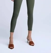L AGENCE MARGOT HIGH RISE SKINNY JEANS IN IVY GREEN COATED