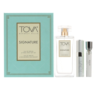 Tova Signature - 3.4oz Fragrance Spray, .34 oz Atomizer & .34 oz Refill
