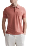 REISS NAMMOS SHORT SLEEVE POCKET POLO