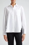 MARIA MCMANUS MARIA MCMANUS ORGANIC COTTON BUTTON-UP SHIRT