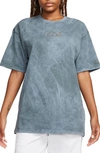 Nike Sportswear Max90 Oversize Stonewashed T-shirt In Grey