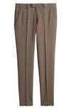 TED BAKER JEROME TRIM FIT STRETCH WOOL PANTS