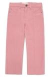 HONOR THE GIFT KIDS' FRONT SEAM COTTON TWILL PANTS