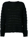 THE ELDER STATESMAN 罗纹针织毛衣,HNSBC12228302
