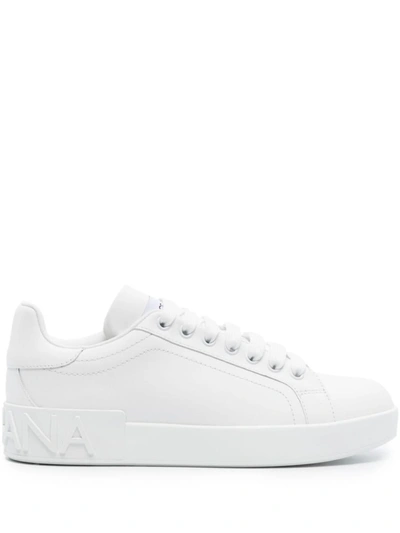 Dolce & Gabbana 'portofino' Sneakers In White