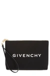 Givenchy Small Logo Pouch In Black
