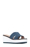 NYDJ RAIZU PLATFORM WEDGE SLIDE SANDAL