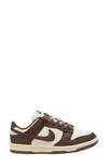 Nike Dunk Low Basketball Sneaker In Brown