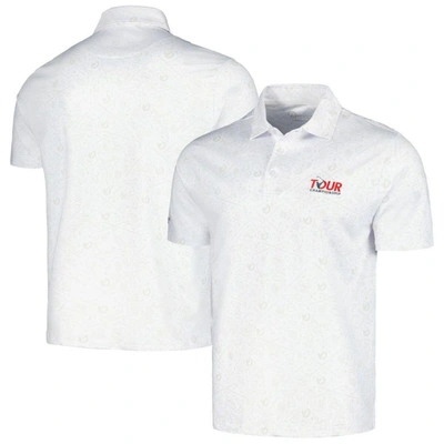 Barstool Golf Men's  White Tour Championship Polo Shirt