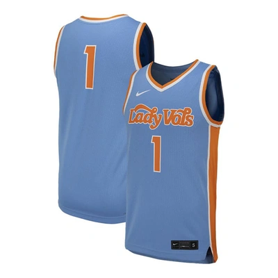 Nike Tennessee  Unisex College Basketball Replica Jersey In Blue
