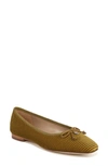 Sam Edelman Meadow Ballet Flat Chartreuse In Green Chartreuse